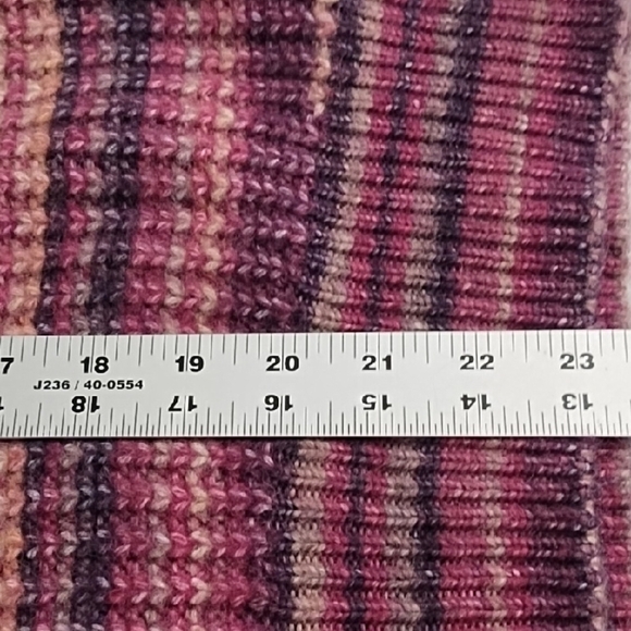 Striped Soft Crew Neck Sweater with Ribbed Knit - Picture 4 of 10
